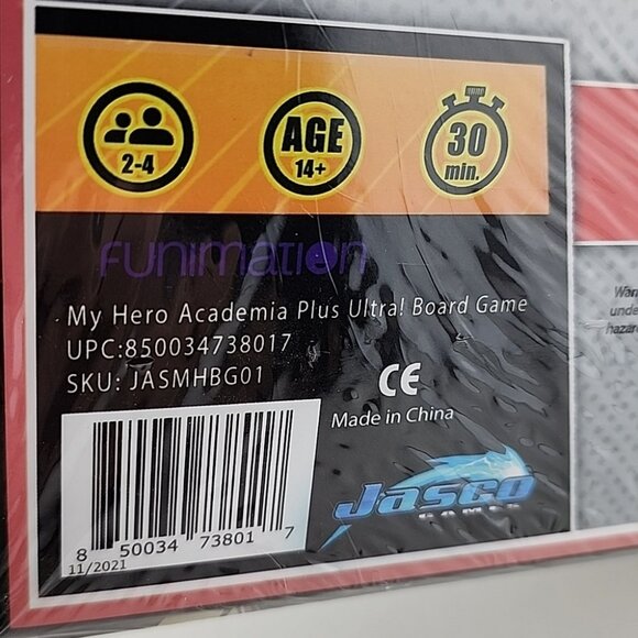 My Hero Academia Plus Ultra! Board Strategy Dice Game 2-4 Players Age 14+ - Picture 10 of 10